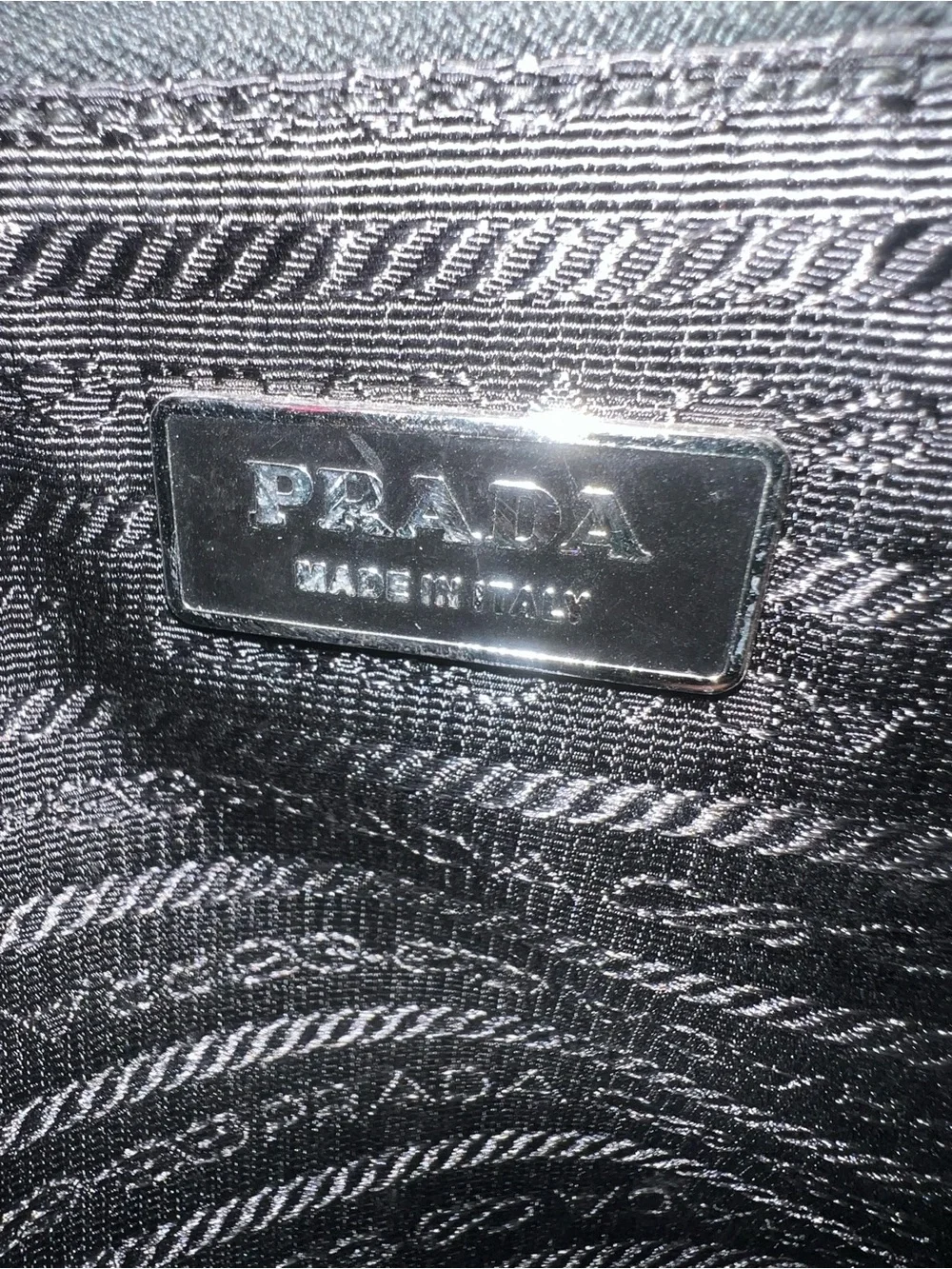 Authentic Prada Black Saffiano Leather Travel Briefcase / Business Bag